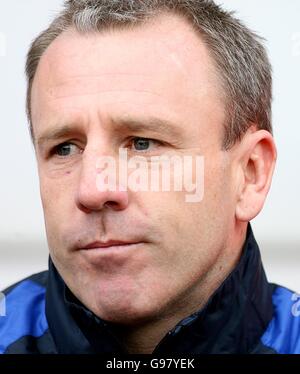 Soccer - FA Barclays Premiership - Sunderland v Wigan Athletic - The Stadium of Light. Kevin Ball, Sunderland caretaker manager Stock Photo