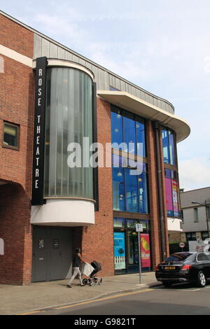 Rose Theatre, High Street, Kingston upon Thames, London, England, Great Britain, United Kingdom, UK, Europe Stock Photo