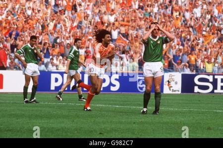 Soccer - European Championships - Group Two - Ireland v Holland - Parkstadion, Gelsenkirchen Stock Photo