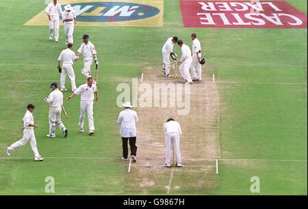 Cricket - 1st test -Wanderers Stadium-South Africa v England Stock Photo