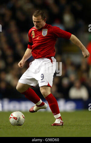 Soccer - International Friendly - England v Uruguay - Anfield. Wayne Rooney, England Stock Photo