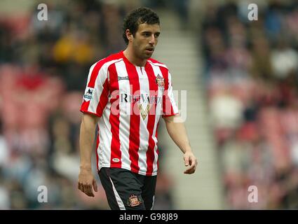 Soccer - FA Barclays Premiership - Sunderland v Blackburn Rovers - The Stadium of Light. Julio Arca, Sunderland Stock Photo