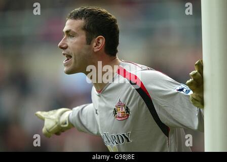 Soccer - FA Barclays Premiership - Sunderland v Blackburn Rovers - The Stadium of Light. Kelvin Davis, Sunderland goalkeeper Stock Photo