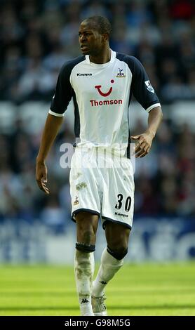 Soccer - FA Barclays Premiership - Newcastle United v Tottenham Hotspur - St James Park. Anthony Gardner, Tottenham Hotspur Stock Photo