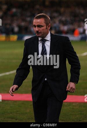 Manager Paul Simpson (Manager Carlisle United) during the Sky Bet ...