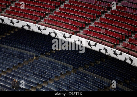 Soccer - UEFA Champions League - Round of 16 - Second Leg - Barcelona v Chelsea - Nou Camp. A general view of the Nou Camp, home of Barcelona Stock Photo