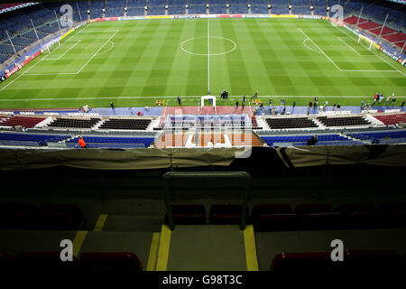 Soccer - UEFA Champions League - Round of 16 - Second Leg - Barcelona v Chelsea - Nou Camp. A general view of the Nou Camp, home of Barcelona Stock Photo