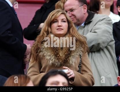 Soccer - FA Barclays Premiership - Aston Villa v Birmingham City - Villa Park. Karren Brady, Birmingham City Stock Photo