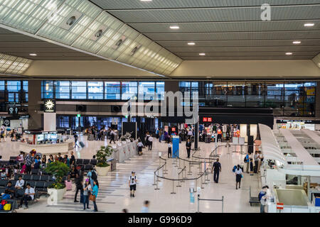 Narita International Airport, Tokyo, Japan,  Departure terminal 2 Stock Photo