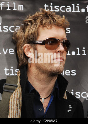 A-Ha, Magne Furuholmen, during a photocall for the Tiscali Sessions secret gig, held at Cargo in Shoreditch, east London, Monday 3 April 2006. Stock Photo