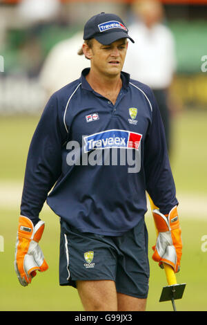 Cricket - Tour Match - Leicestershire v Australia - Grace Road Stock Photo