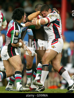 Rugby League - Engage Super League - Wakefield Trinity Wildcats v Harlequins RL - Belle Vue Stock Photo