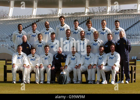 Cricket - Nottinghamshire County Cricket Club - 2006 Photocall - Trent Bridge Stock Photo