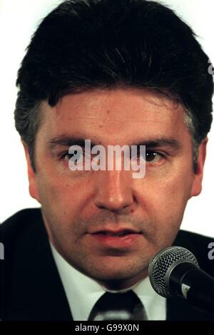 Soccer - FIFA World Player 1999 Awards Gala - Brussels. FIFA General Secretary Michel Zen-Ruffinen Stock Photo