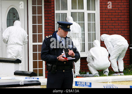 CRIME Murder Ireland Stock Photo