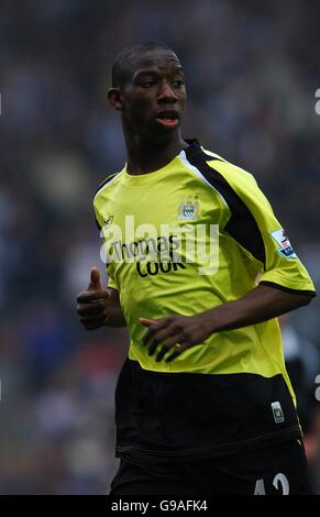 Soccer - FA Barclays Premiership - Blackburn Rovers v Manchester City - Ewood Park. Bradley Wright-Phillips, Manchester City Stock Photo