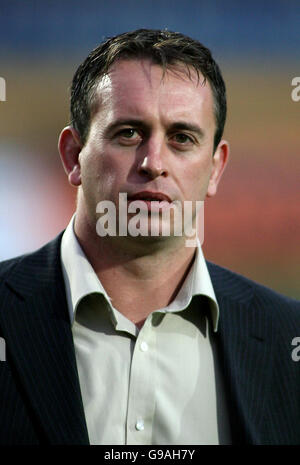 RUGBYL Bradford. Bradford Bulls' head coach Steve McNamara before the engage Super League match against Catalans at Odsal Stadium, Bradford. Stock Photo