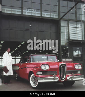 EDSEL PACER two door convertible 1958. Photo Ford Motor Company Stock Photo