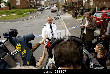 POLICE Shot RTX Stock Photo