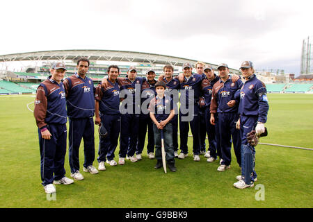 Cricket - Cheltenham and Gloucester Trophy - Surrey v Glamorgan - The Brit Oval Stock Photo