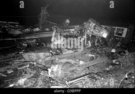 Accidents And Disasters - Colwich Train Crash - Staffordshire Stock ...