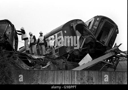 Accidents and Disasters - Colwich Train Crash - Staffordshire Stock Photo