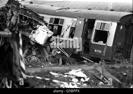 Accidents and Disasters - Colwich Train Crash - Staffordshire Stock Photo