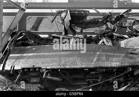 Accidents and Disasters - Colwich Train Crash - Staffordshire Stock Photo