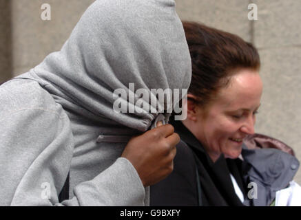 Daniel Preddie leaves the Old Bailey in Central London with his ...