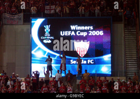 Soccer - UEFA Cup - Final - Middlesbrough v Seville - Philips Stadion Stock Photo