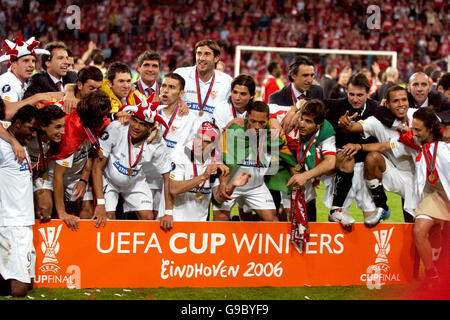 Soccer - UEFA Cup - Final - Middlesbrough v Seville - Philips Stadion Stock Photo