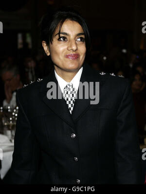 Parm Sandhu, Chief Inspector with the Metropolitan Police who won The Public Setor Award at the Asian Women of Achievement Awards at the Hilton Hotel in London . Stock Photo