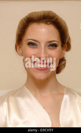 Argentinian actress Elena Roger (who plays Eva Peron), during the first night of the Lord Andrew Lloyd Webber and Sir Tim Rice musical Evita, at the Adelphi Theatre, central London. Picture date: Wednesday 21 June 2006. Photo Credit should read: Ian West/PA Stock Photo