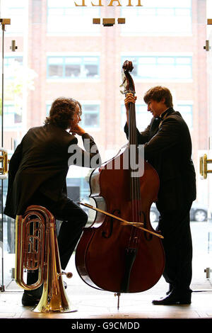 The launch the National Youth Orchestra of Ireland's summer tour Stock Photo