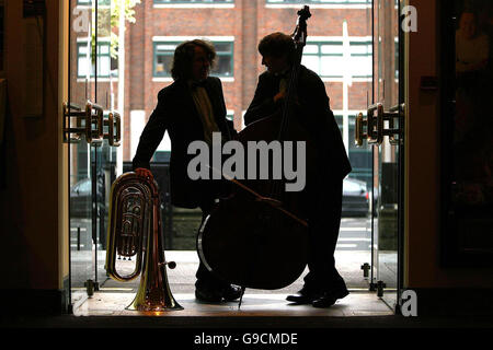 The launch the National Youth Orchestra of Ireland's summer tour Stock Photo