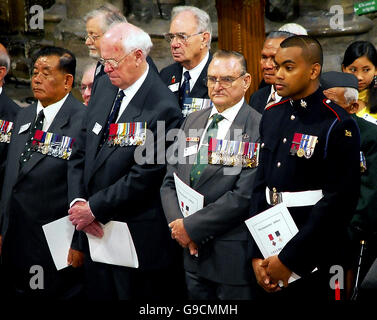 Victoria Cross winners commemorated. Stock Photo