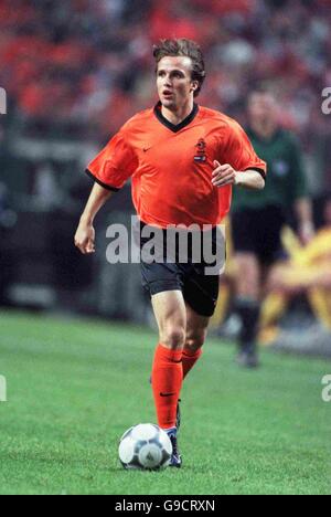 Soccer - Friendly - Holland v Romania. Boudewijn Zenden, Holland Stock Photo