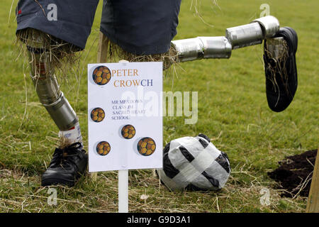 Thornton Hough Scarecrow Festival Stock Photo