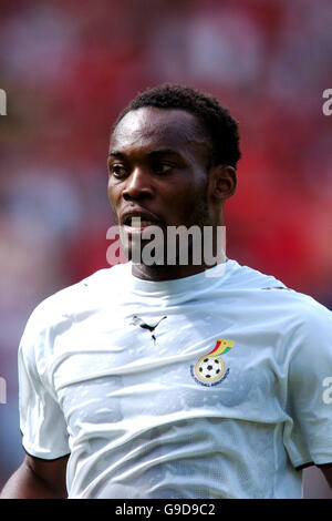 Soccer - International Friendly - Ghana v South Korea - Easter Road. Michael Essien, Ghana Stock Photo