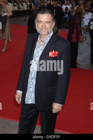 Kevin McNally arrives for the European Premiere of Pirates of the Caribbean: Dead Man's Chest, at the Odeon Cinema in Leicester Square, central London. Stock Photo
