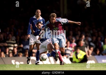 Soccer - FA Carling Premiership - Leicester City v Aston Villa Stock Photo