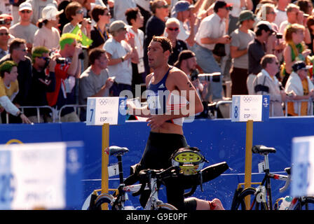 Sydney 2000 Olympics - Men's Triathlon Stock Photo