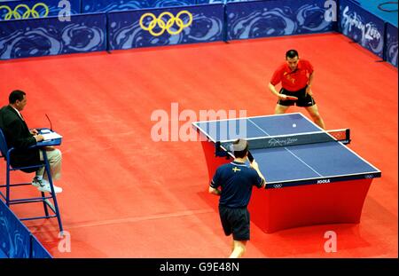 Sydney 2000 Olympics - Table Tennis - Men's Singles - Final Stock Photo