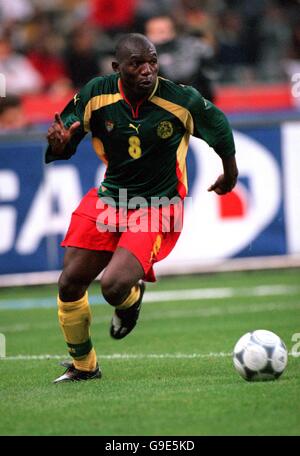 Soccer - Friendly - France v Cameroon. Geremi, Cameroon Stock Photo