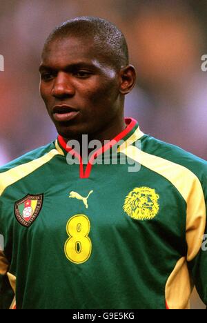 Soccer - Friendly - France v Cameroon. Geremi, Cameroon Stock Photo