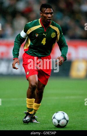 Soccer - Friendly - France v Cameroon. Rigobert Song, Cameroon Stock Photo