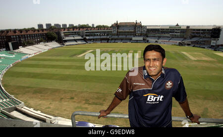 Cricket - Surrey Press Conference - Anil Kumble Signing - The Brit Oval Stock Photo