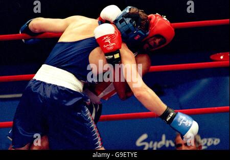 Sydney 2000 Olympics - Boxing - Men's 91kg Stock Photo