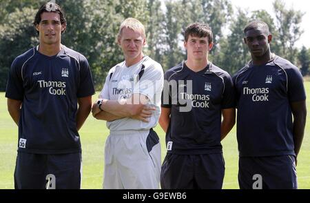 Soccer - Manchester City photocall and press conference - Carrington Stock Photo