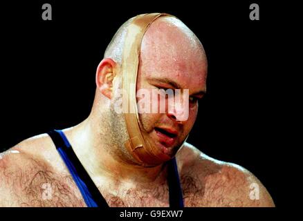 Sydney 2000 Olympics - Wrestling -130kg Stock Photo